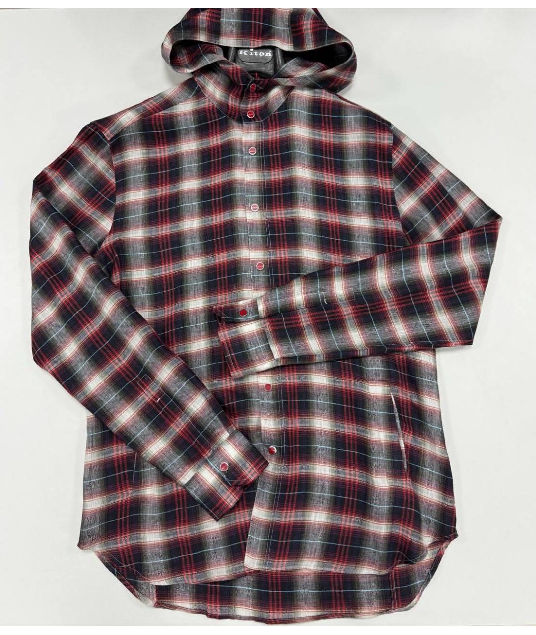 KITON Льняная кэжуал рубашка, фото 4