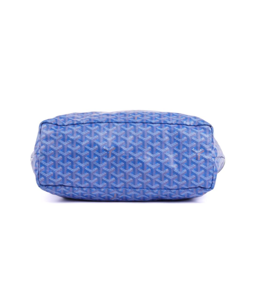 GOYARD Синяя сумка тоут, фото 5
