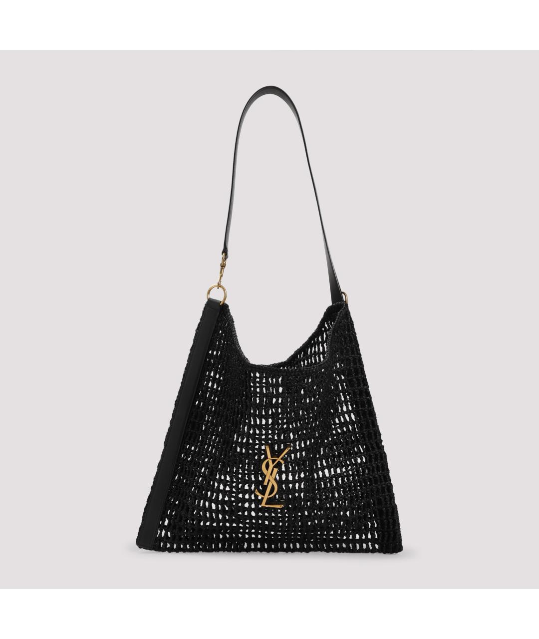 SAINT LAURENT Черная сумка на плечо, фото 3