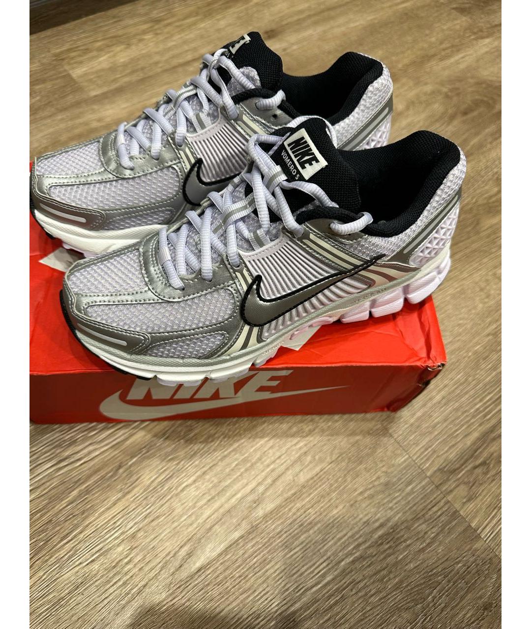 NIKE Серебряные кроссовки, фото 6