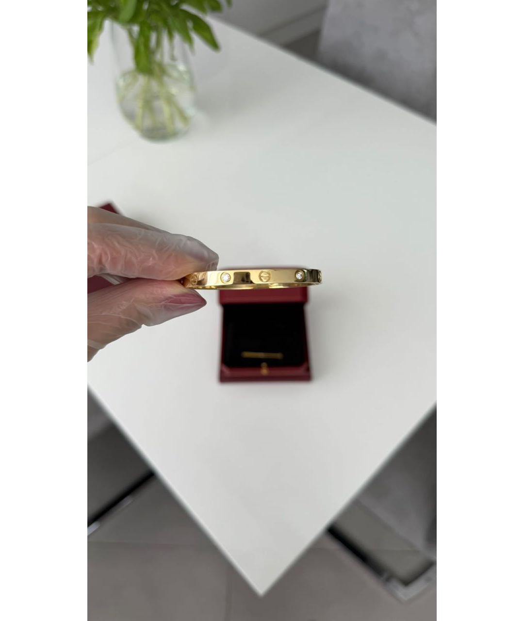 CARTIER Золотой браслет из желтого золота, фото 3
