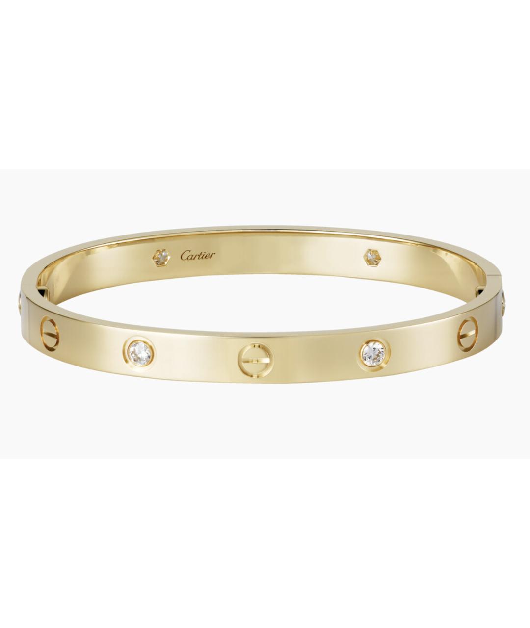 CARTIER Золотой браслет из желтого золота, фото 6