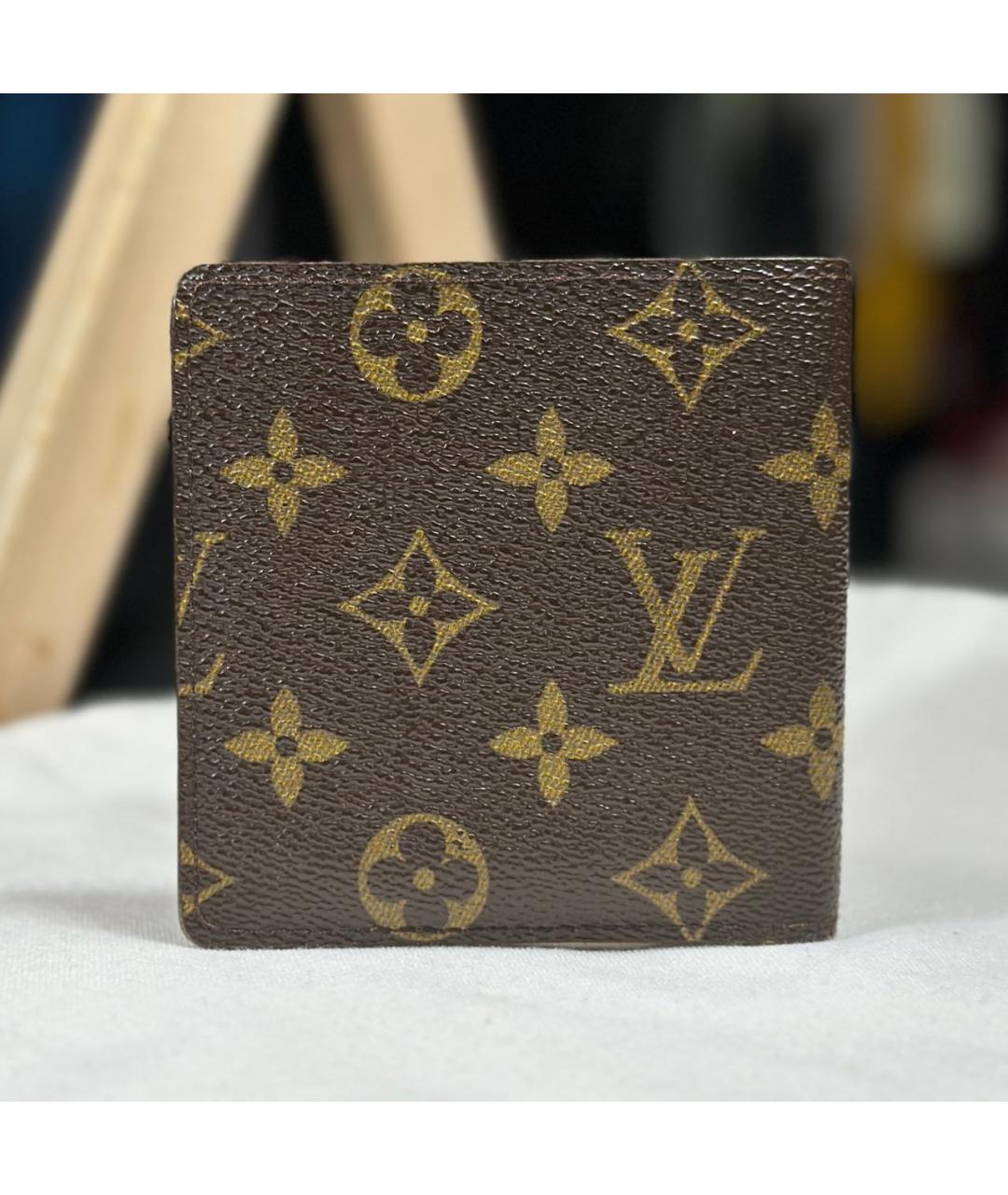 LOUIS VUITTON Коричневый кошелек, фото 2