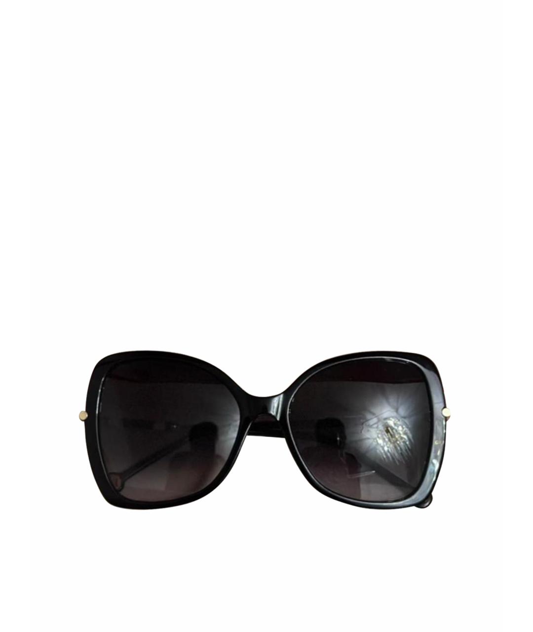 CAROLINA HERRERA Черные пластиковые солнцезащитные очки, фото 1