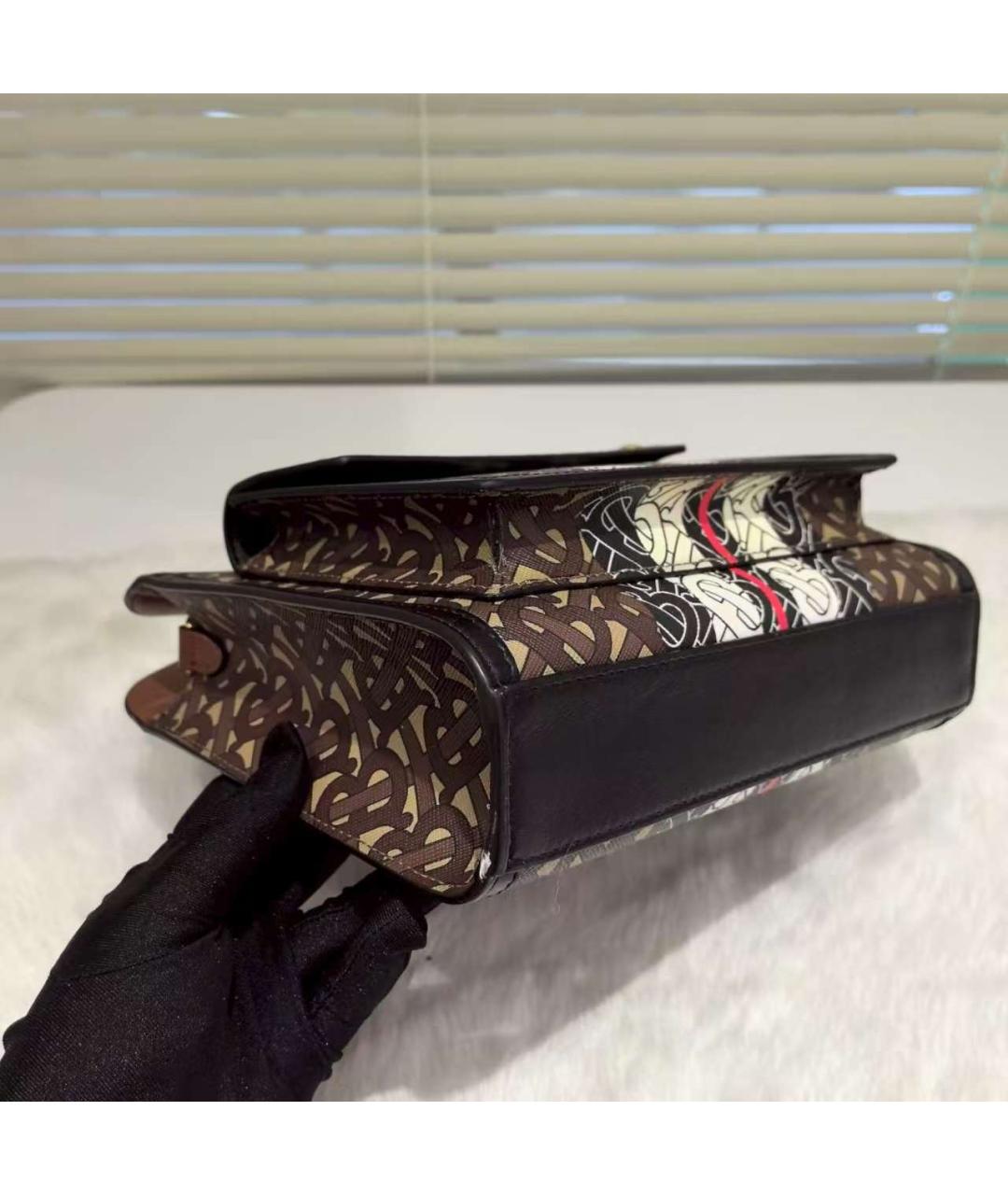 BURBERRY Коричневая сумка через плечо, фото 3