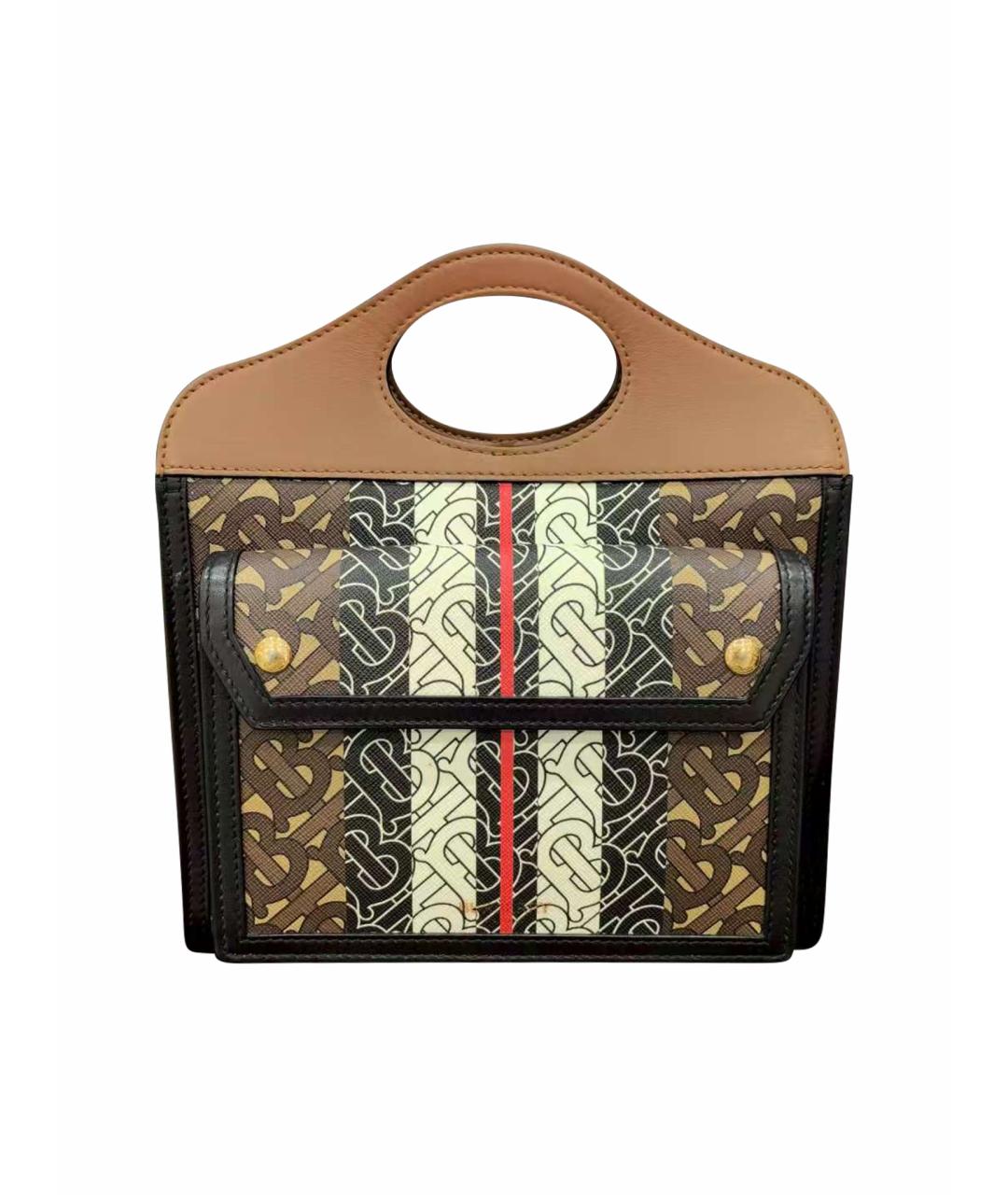 BURBERRY Коричневая сумка через плечо, фото 1