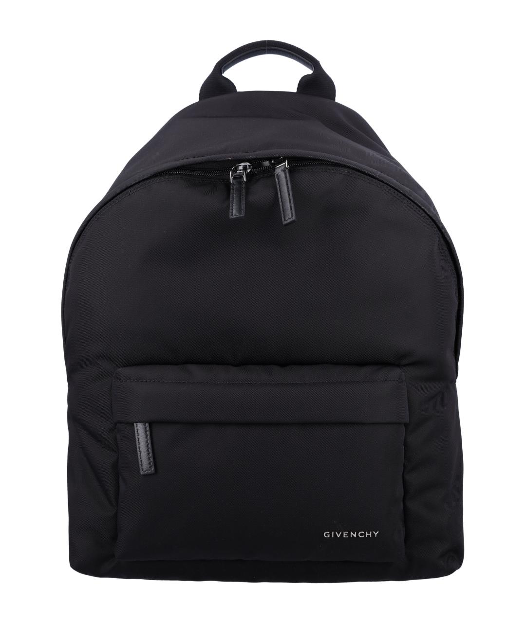 GIVENCHY Черный синтетический рюкзак, фото 1
