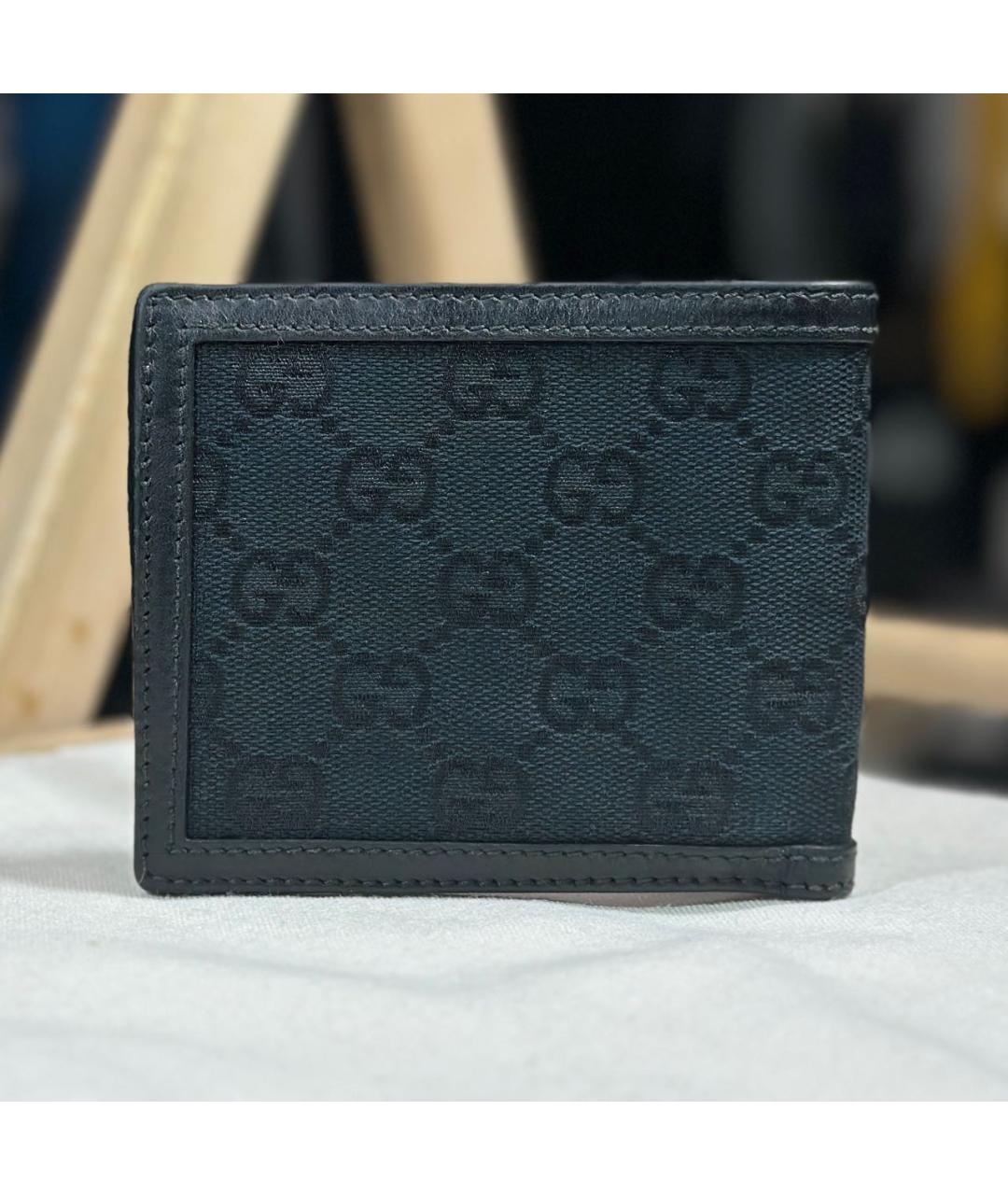 GUCCI Черный кошелек, фото 2