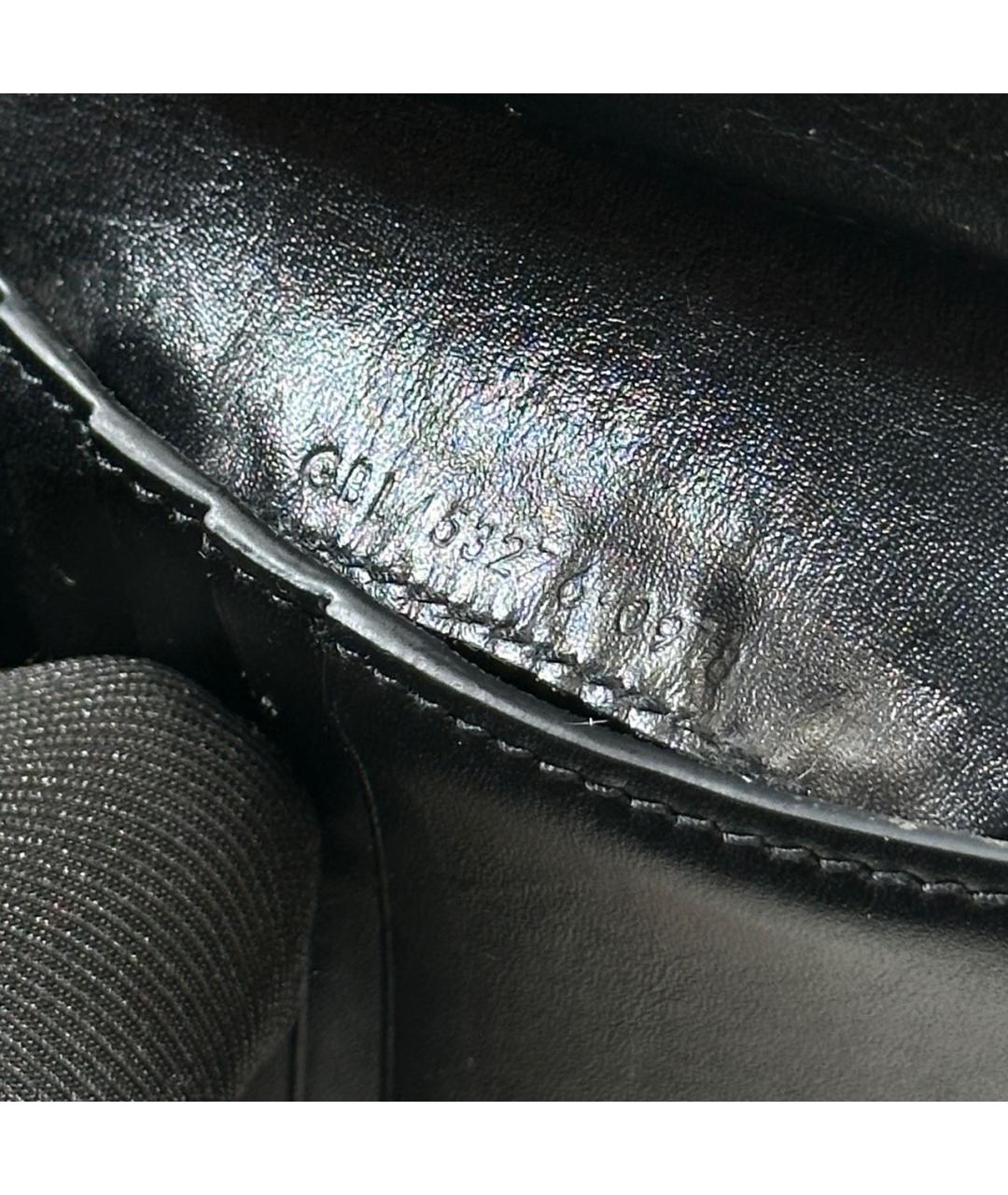 SAINT LAURENT Черный кожаный кошелек, фото 8