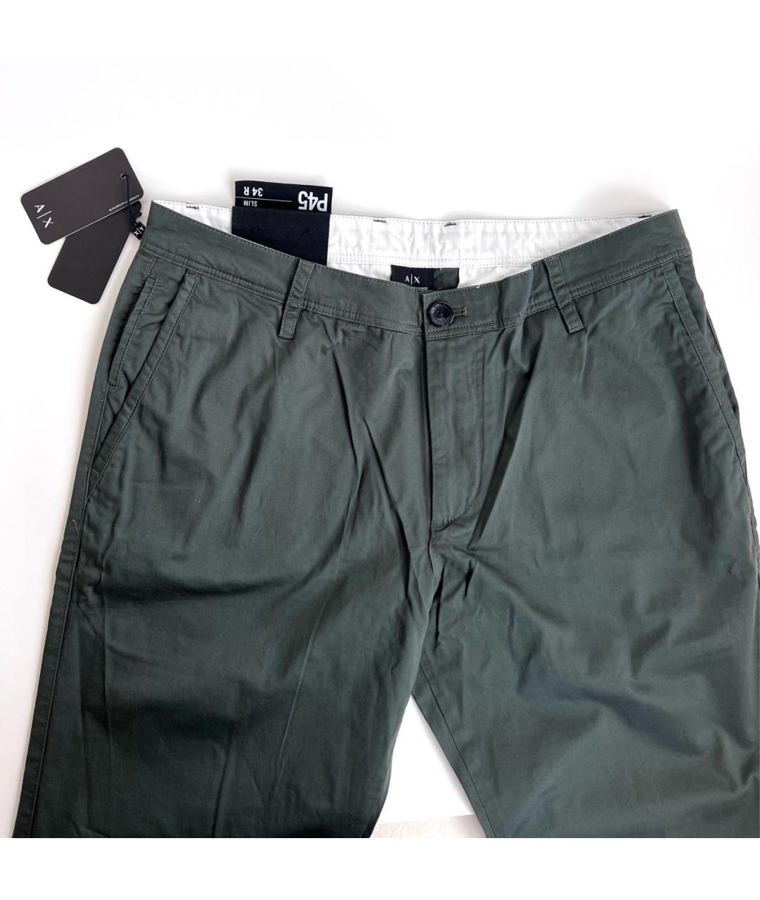 ARMANI EXCHANGE Хлопковые брюки чинос, фото 5