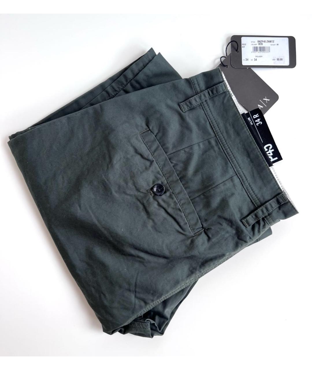 ARMANI EXCHANGE Хлопковые брюки чинос, фото 6