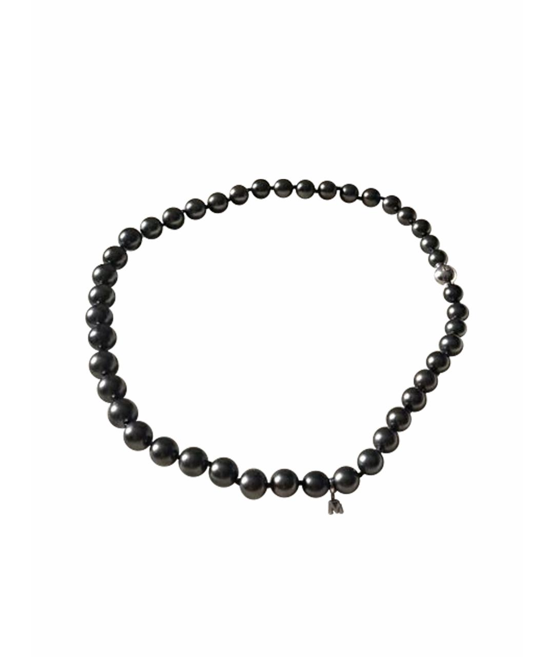 Mikimoto Черное жемчужное колье, фото 1