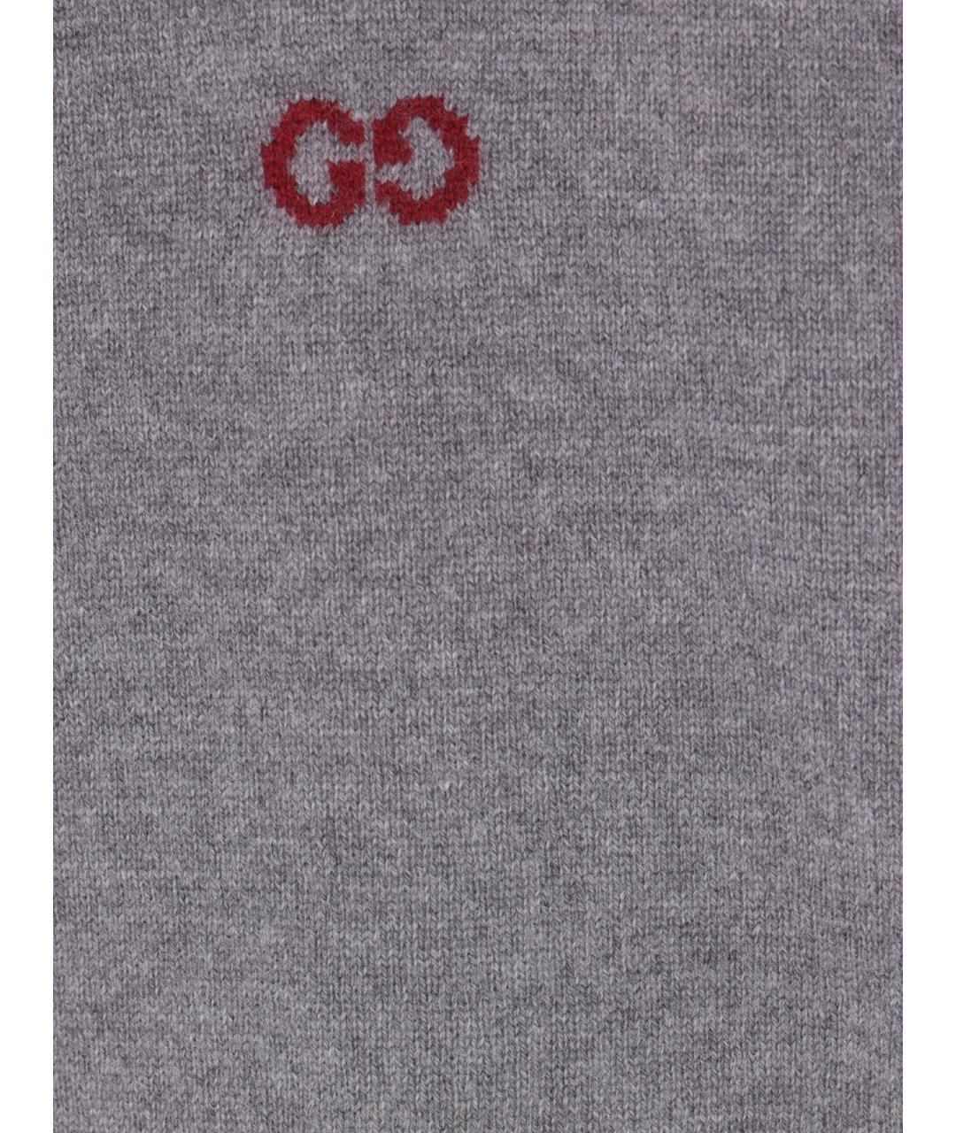 GUCCI Серый джемпер / свитер, фото 3
