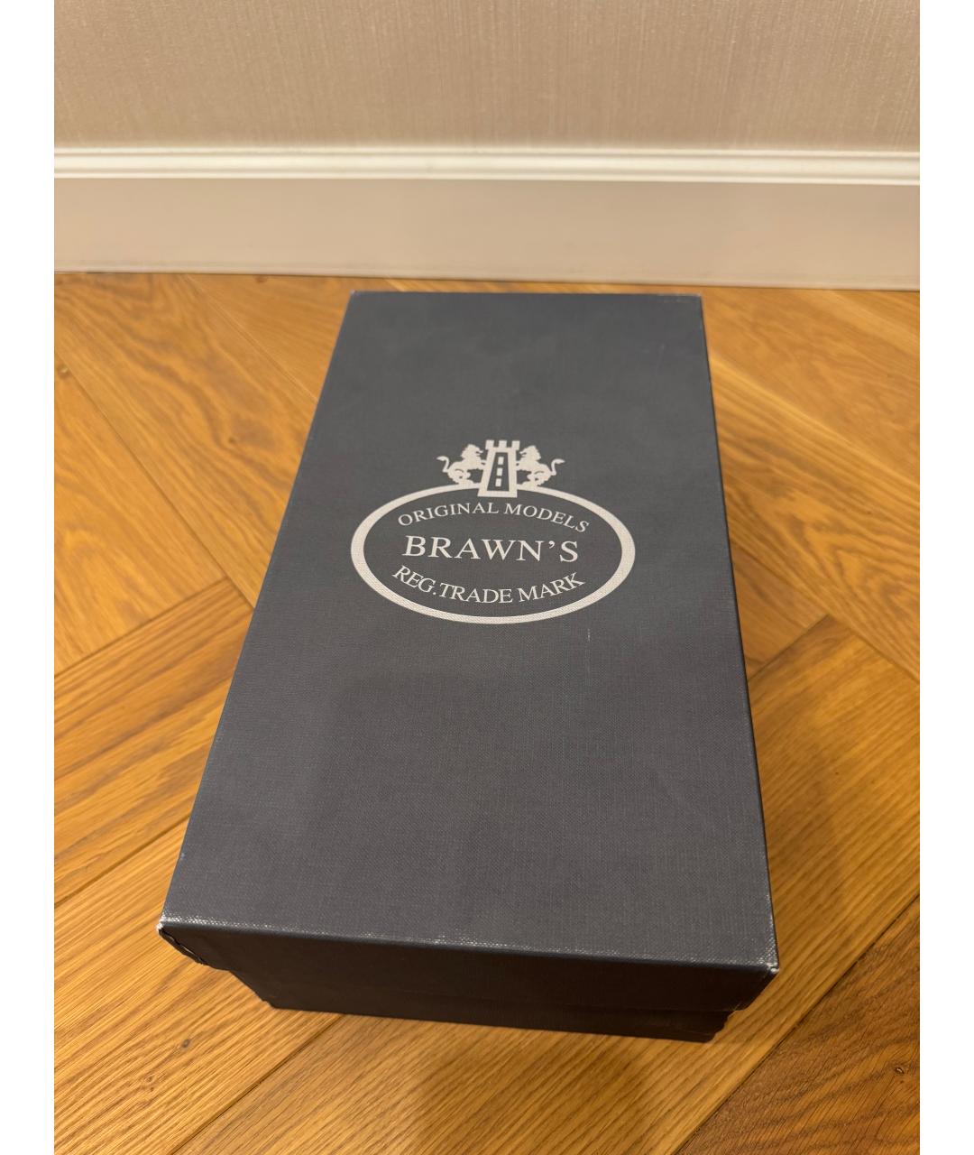 Bobbi Brown Синие кожаные туфли, фото 5