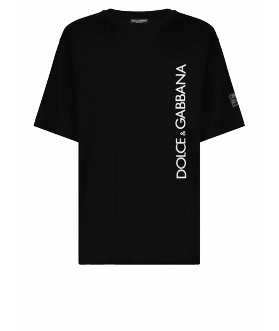 DOLCE&GABBANA Черная футболка, фото 1