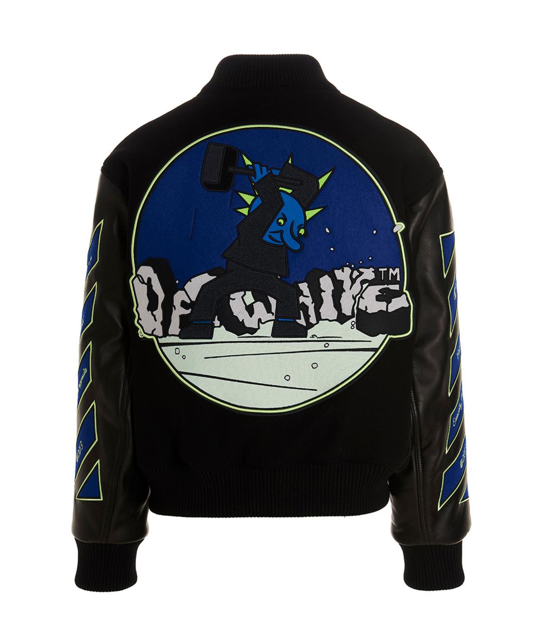 OFF-WHITE Черная куртка, фото 3