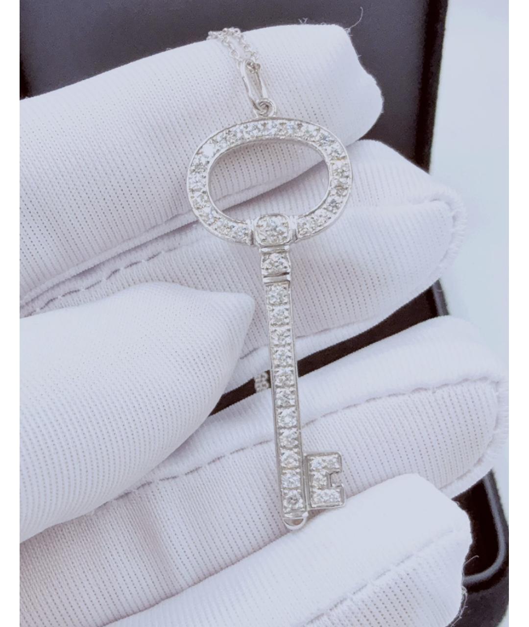 TIFFANY&CO Платиновая подвеска, фото 5