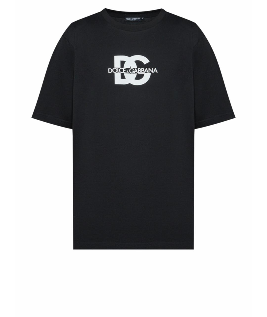 DOLCE&GABBANA Черная футболка, фото 1