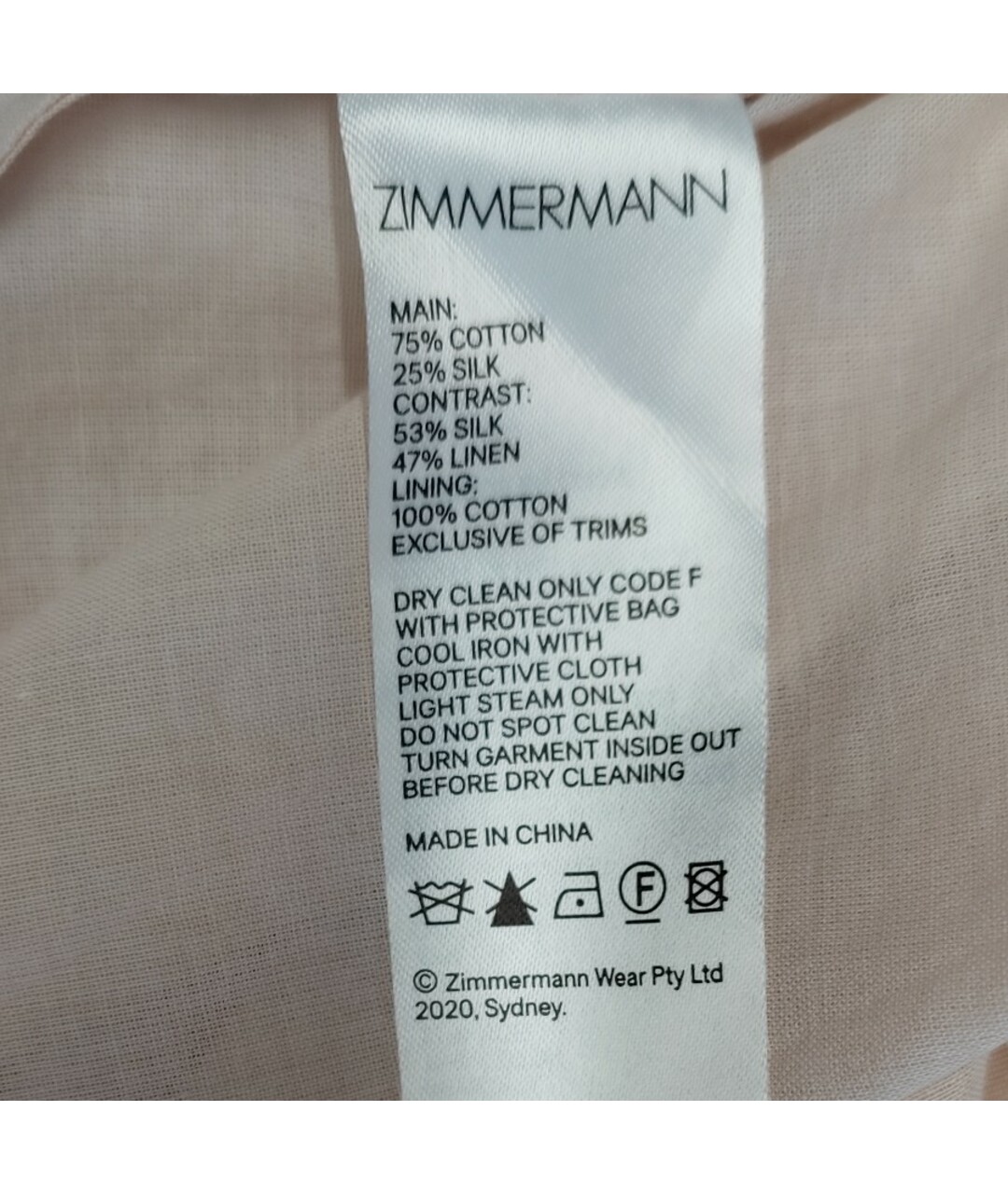 ZIMMERMANN Розовое платье, фото 8