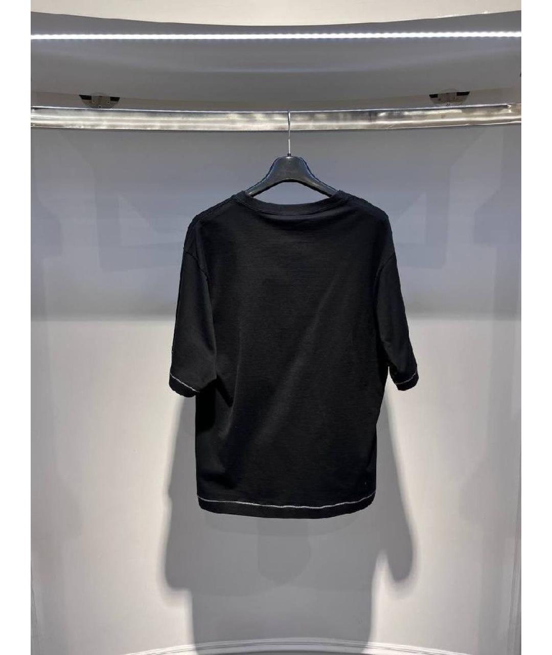 DOLCE&GABBANA Черная футболка, фото 3
