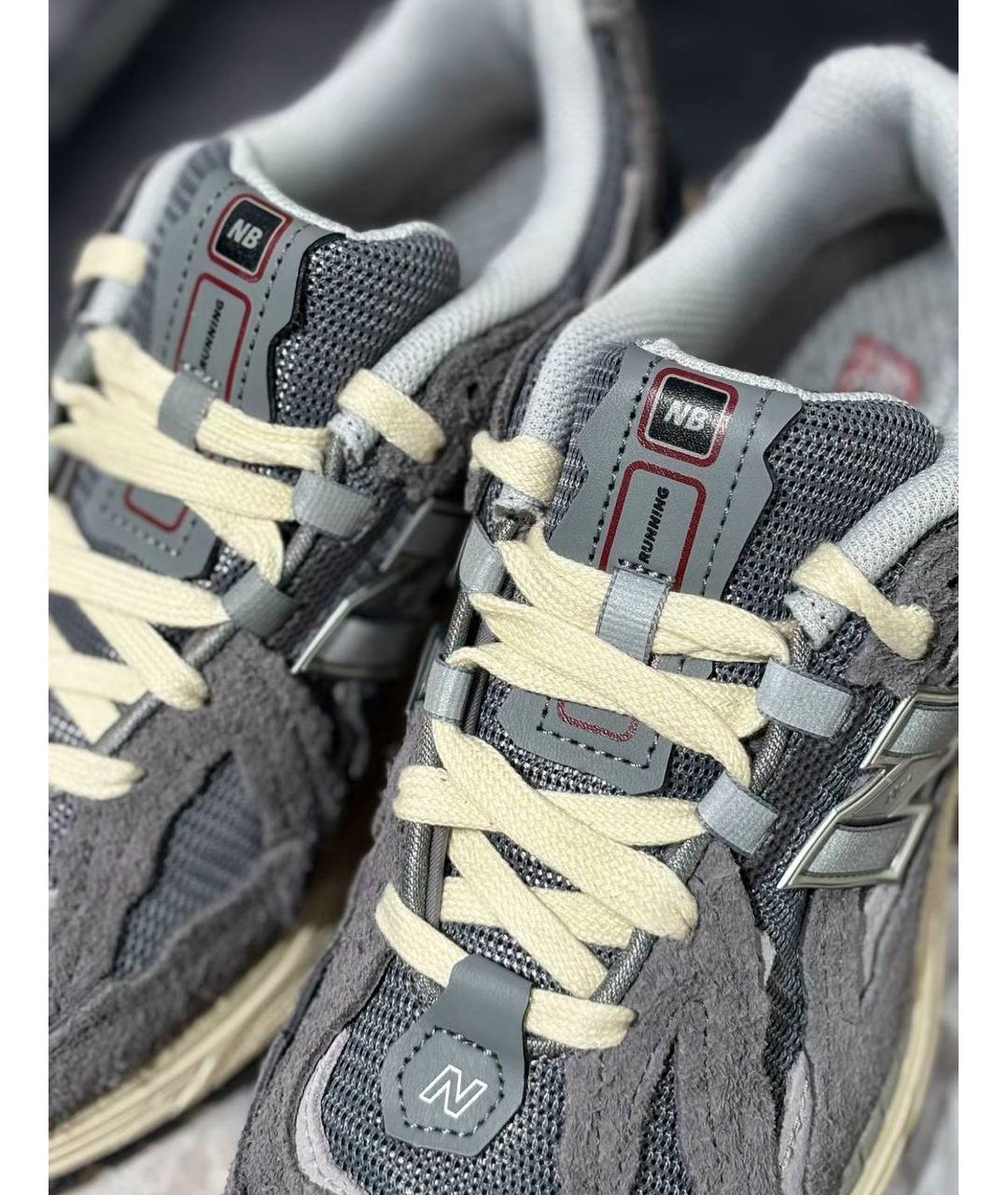 NEW BALANCE Серые низкие кроссовки / кеды, фото 3