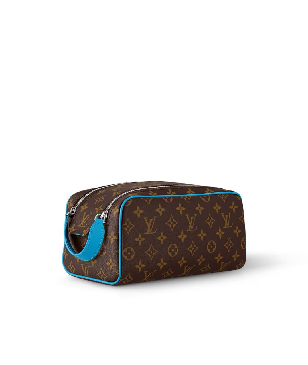 LOUIS VUITTON Коричневая косметичка, фото 2