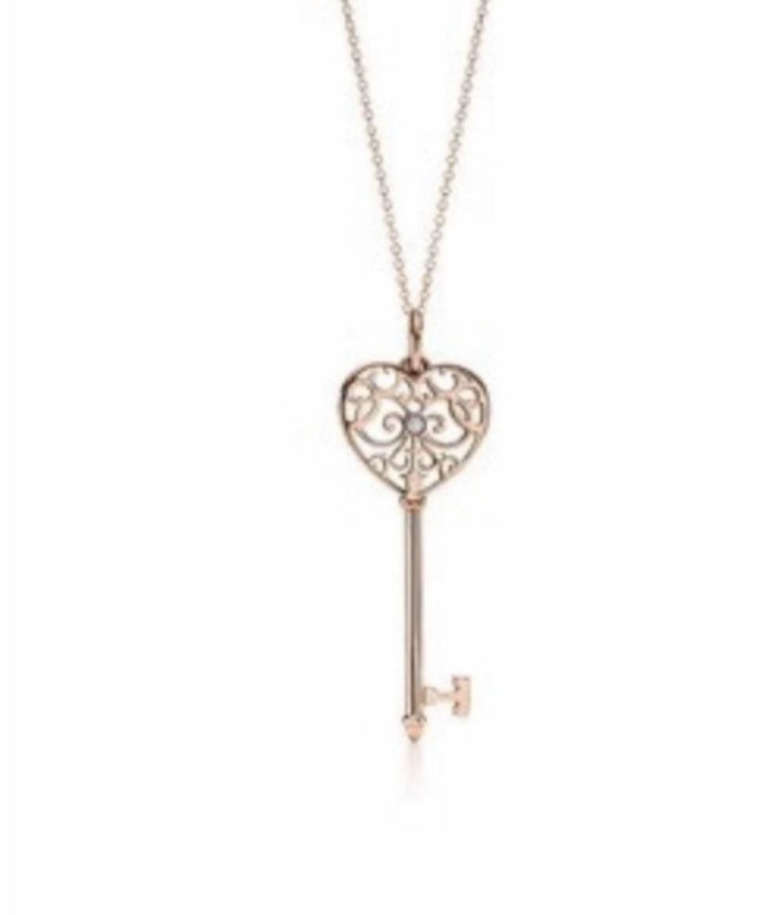TIFFANY&CO Розовое колье из розового золота, фото 1