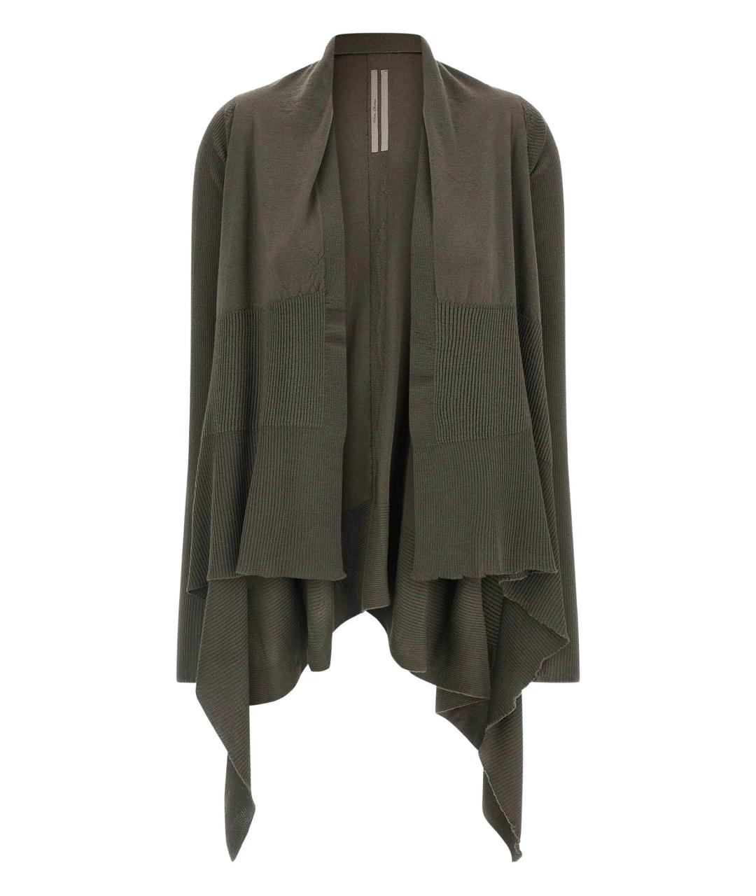 RICK OWENS Зеленый кардиган, фото 1