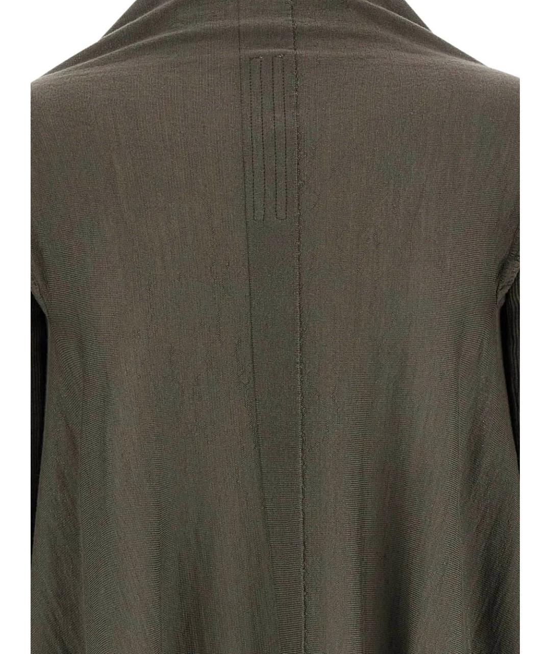 RICK OWENS Зеленый кардиган, фото 3