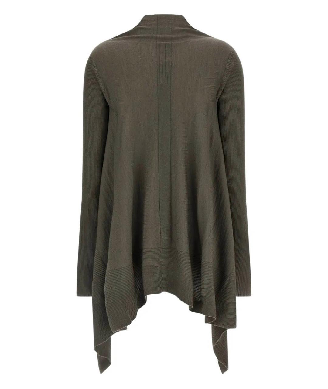 RICK OWENS Зеленый кардиган, фото 2