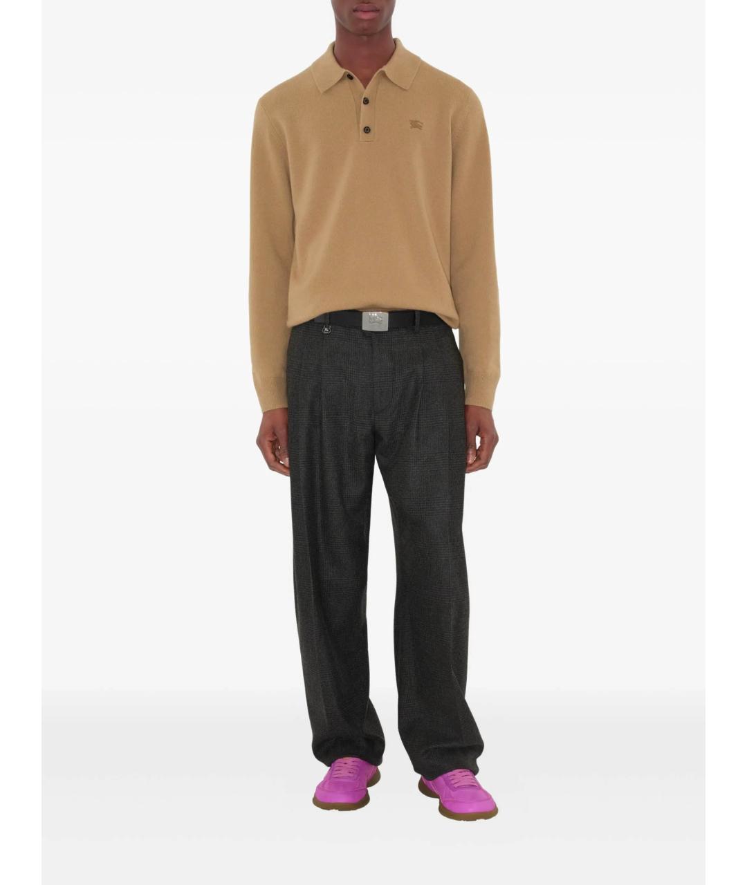 BURBERRY Бежевый джемпер / свитер, фото 2