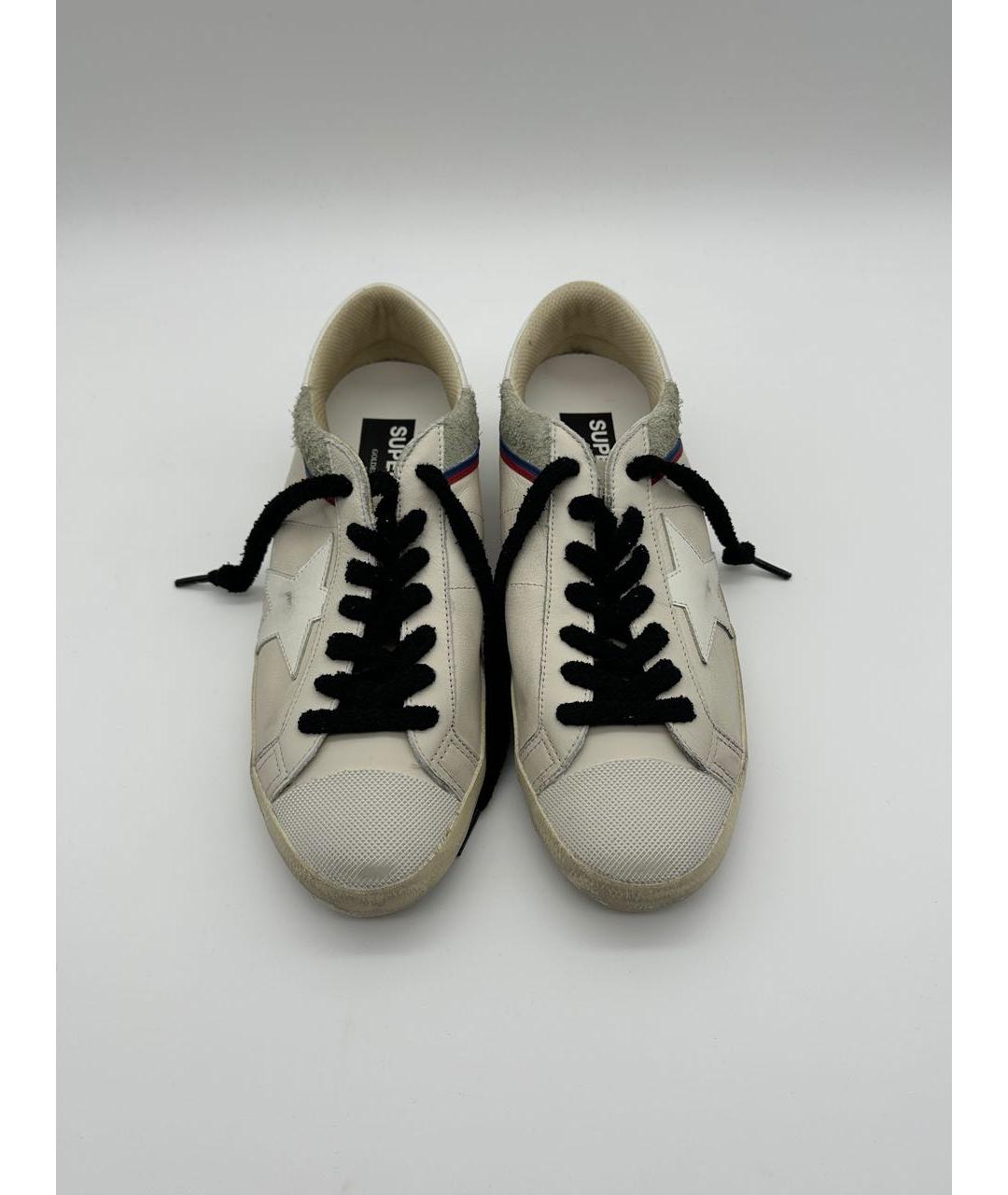GOLDEN GOOSE DELUXE BRAND Мульти кожаные низкие кроссовки / кеды, фото 2