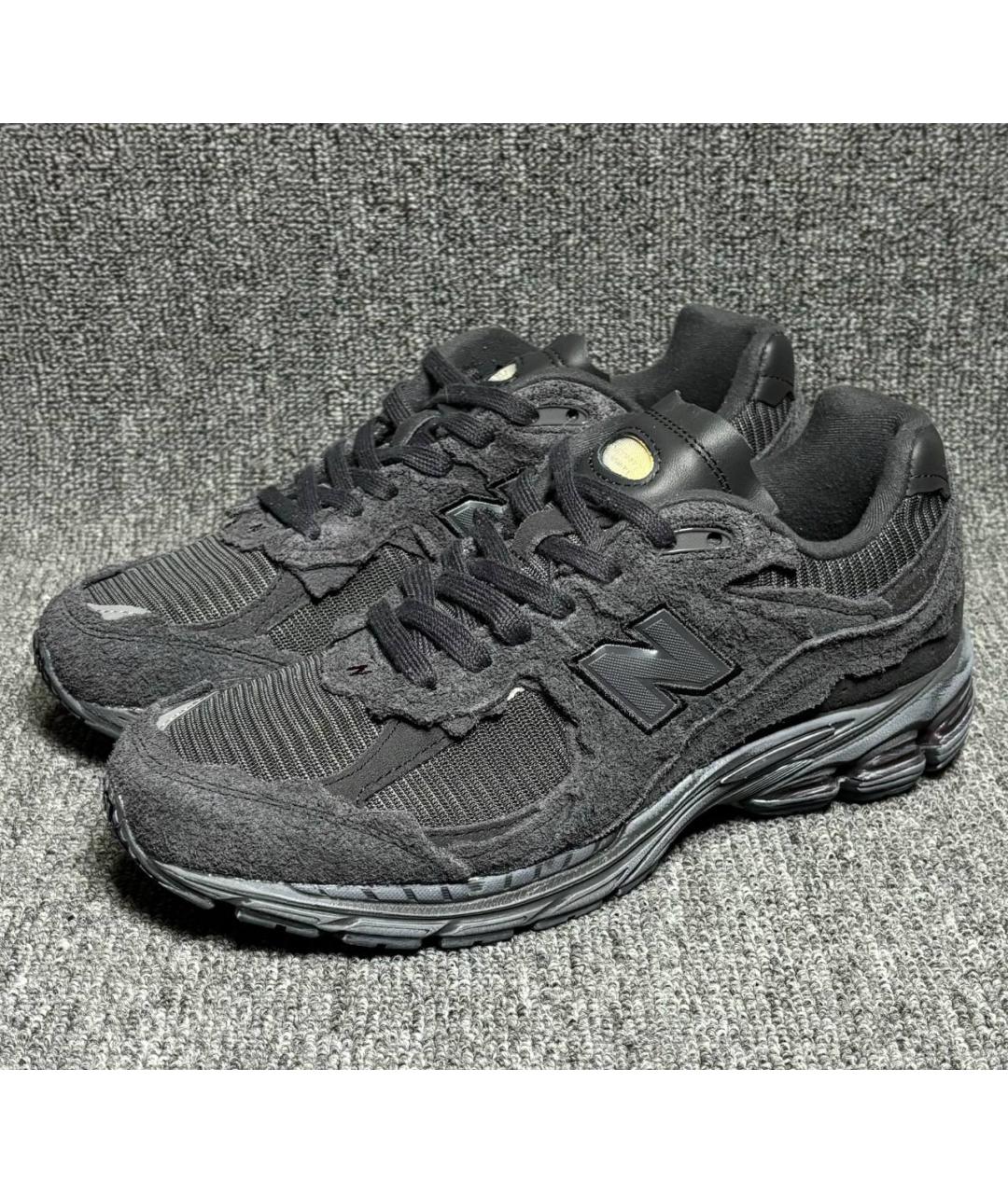 NEW BALANCE Черные низкие кроссовки / кеды, фото 4
