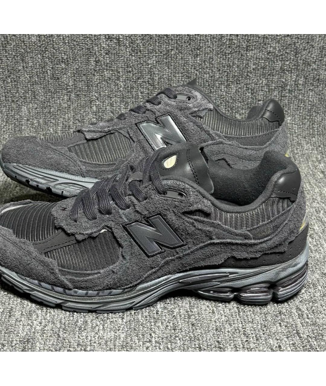 NEW BALANCE Черные низкие кроссовки / кеды, фото 3