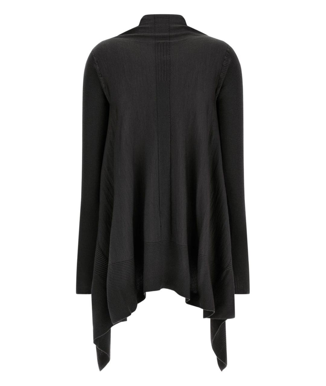 RICK OWENS Черный кардиган, фото 2