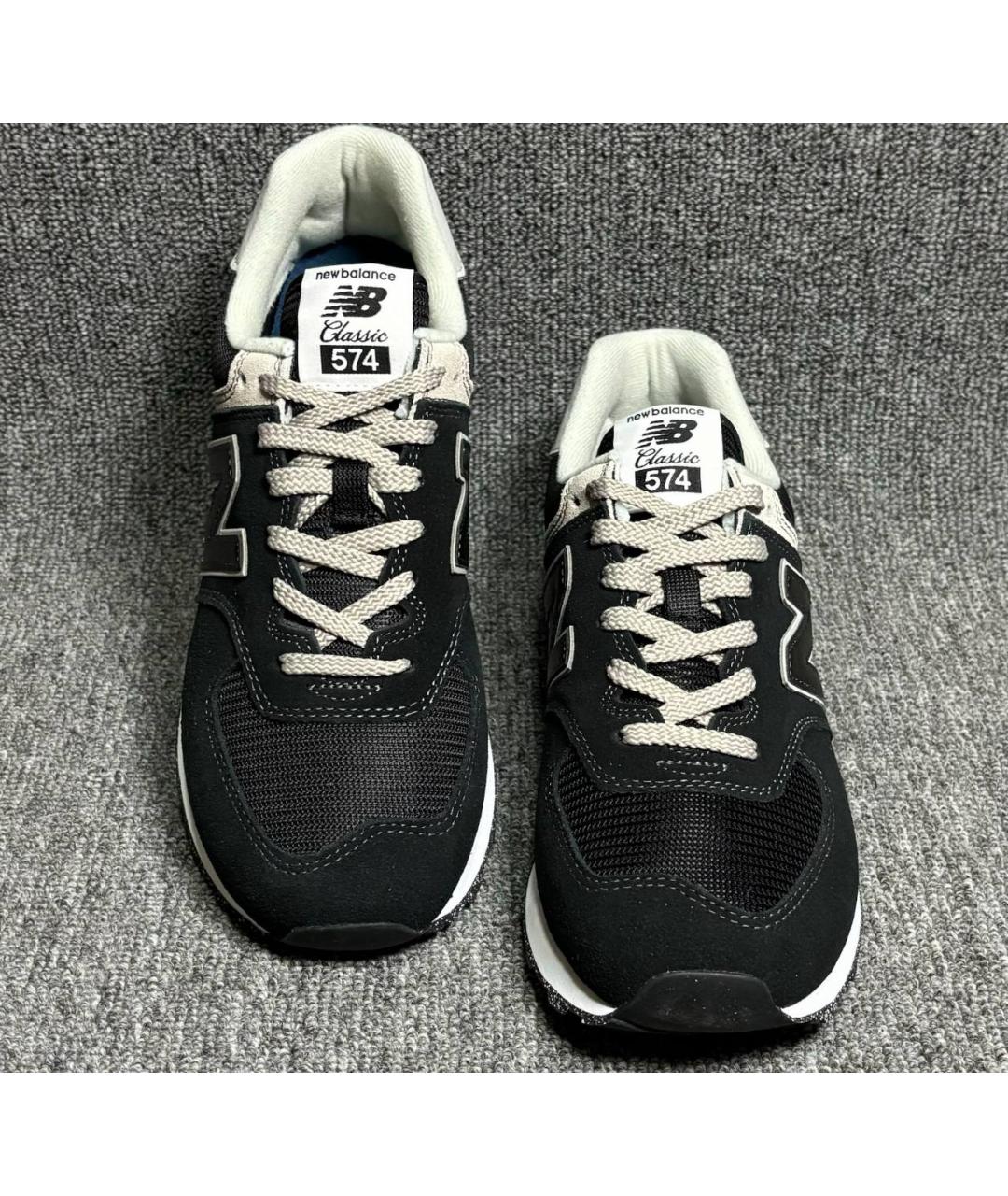 NEW BALANCE Черные низкие кроссовки / кеды, фото 4
