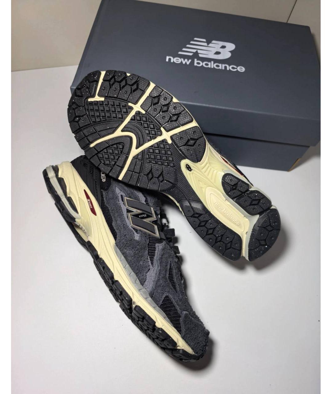 NEW BALANCE Черные низкие кроссовки / кеды, фото 5
