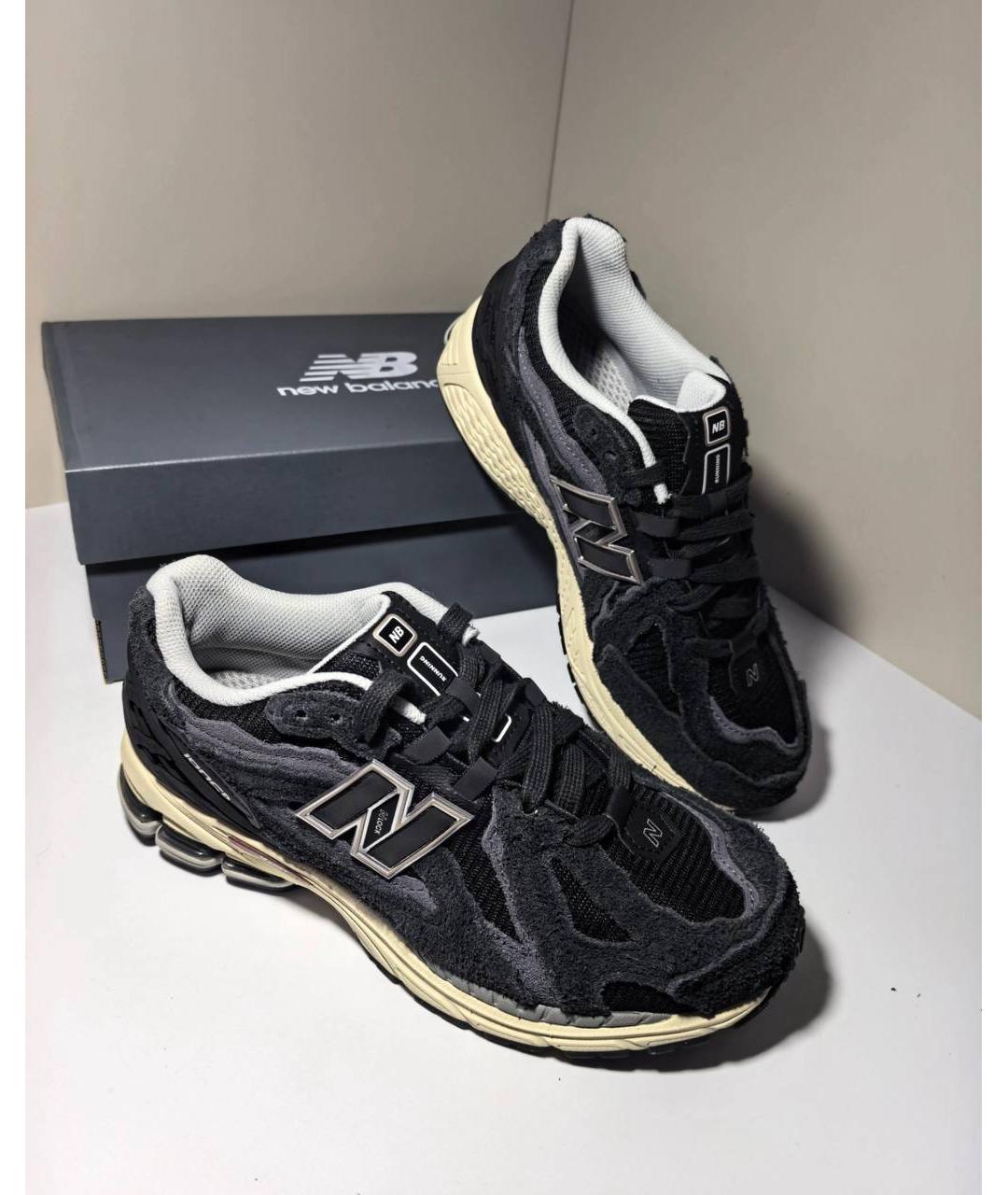 NEW BALANCE Черные низкие кроссовки / кеды, фото 4