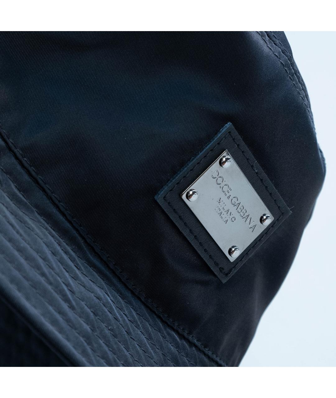 DOLCE&GABBANA Черная шляпа, фото 5