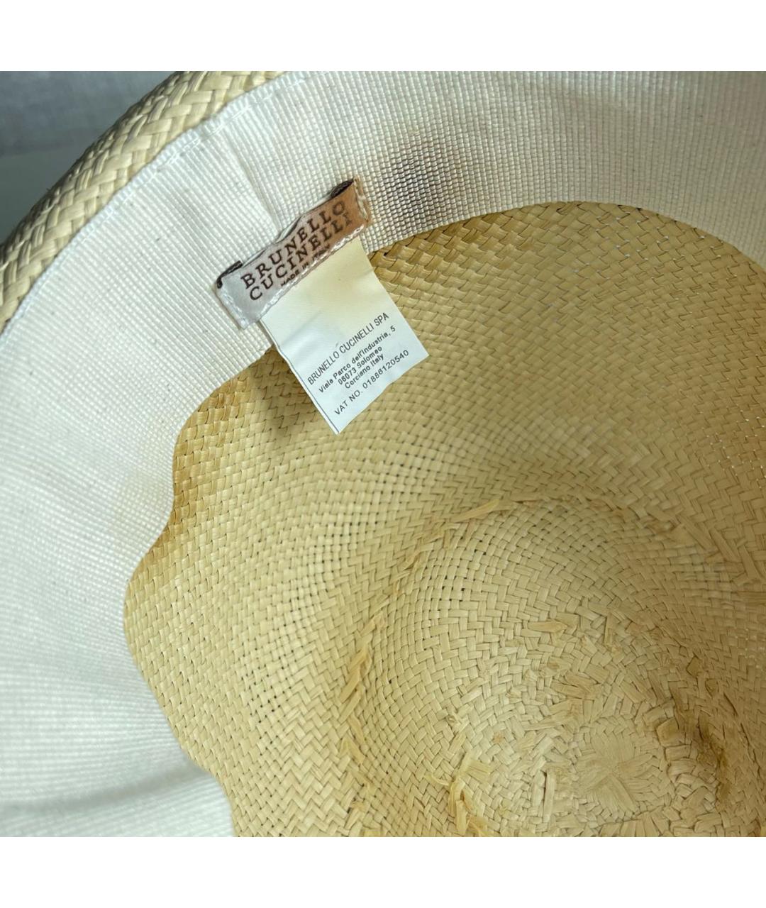 BRUNELLO CUCINELLI Соломенная шляпа, фото 8