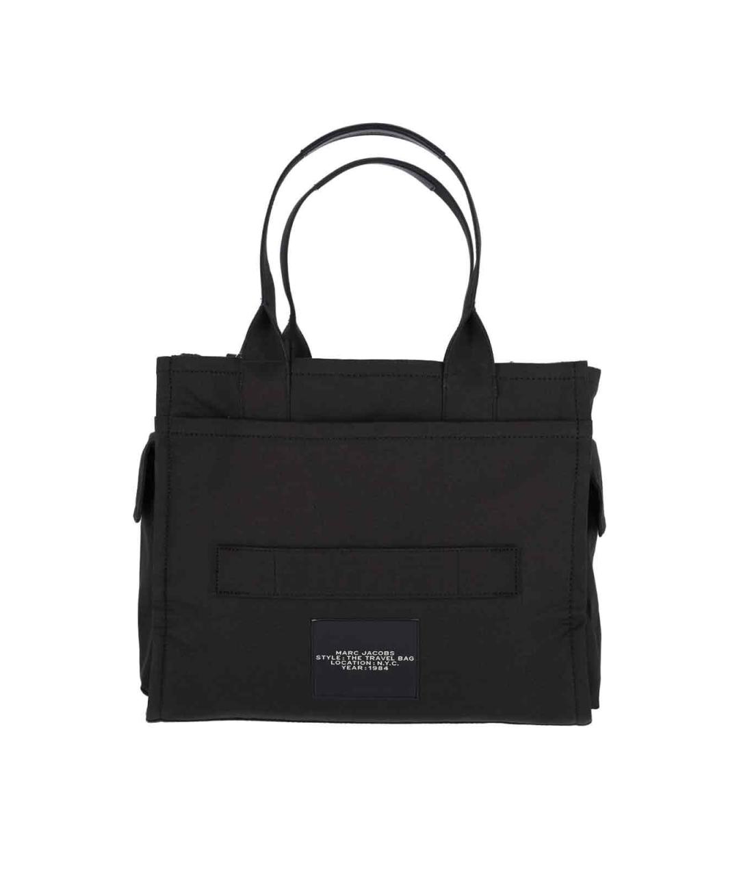 MARC JACOBS Черная хлопковая сумка тоут, фото 3