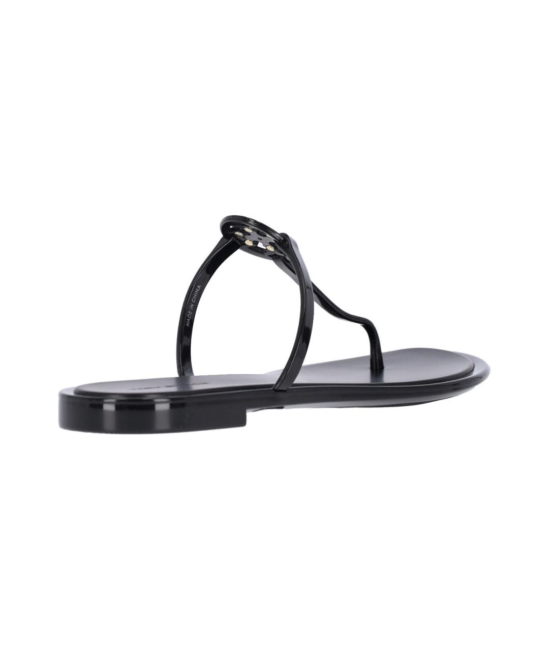 TORY BURCH Черные сандалии, фото 4