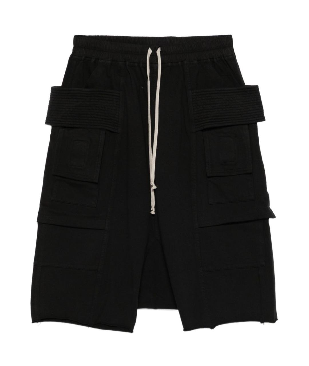 RICK OWENS DRKSHDW Черные шорты, фото 1