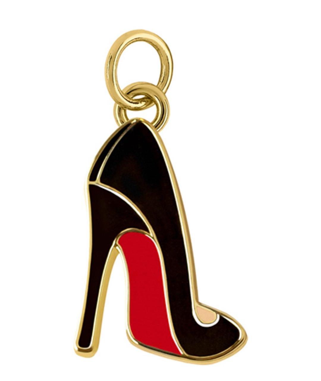 CHRISTIAN LOUBOUTIN Черный брелок, фото 3