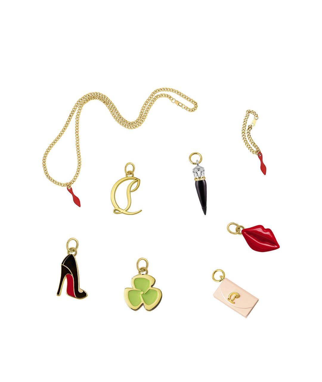 CHRISTIAN LOUBOUTIN Черный брелок, фото 2