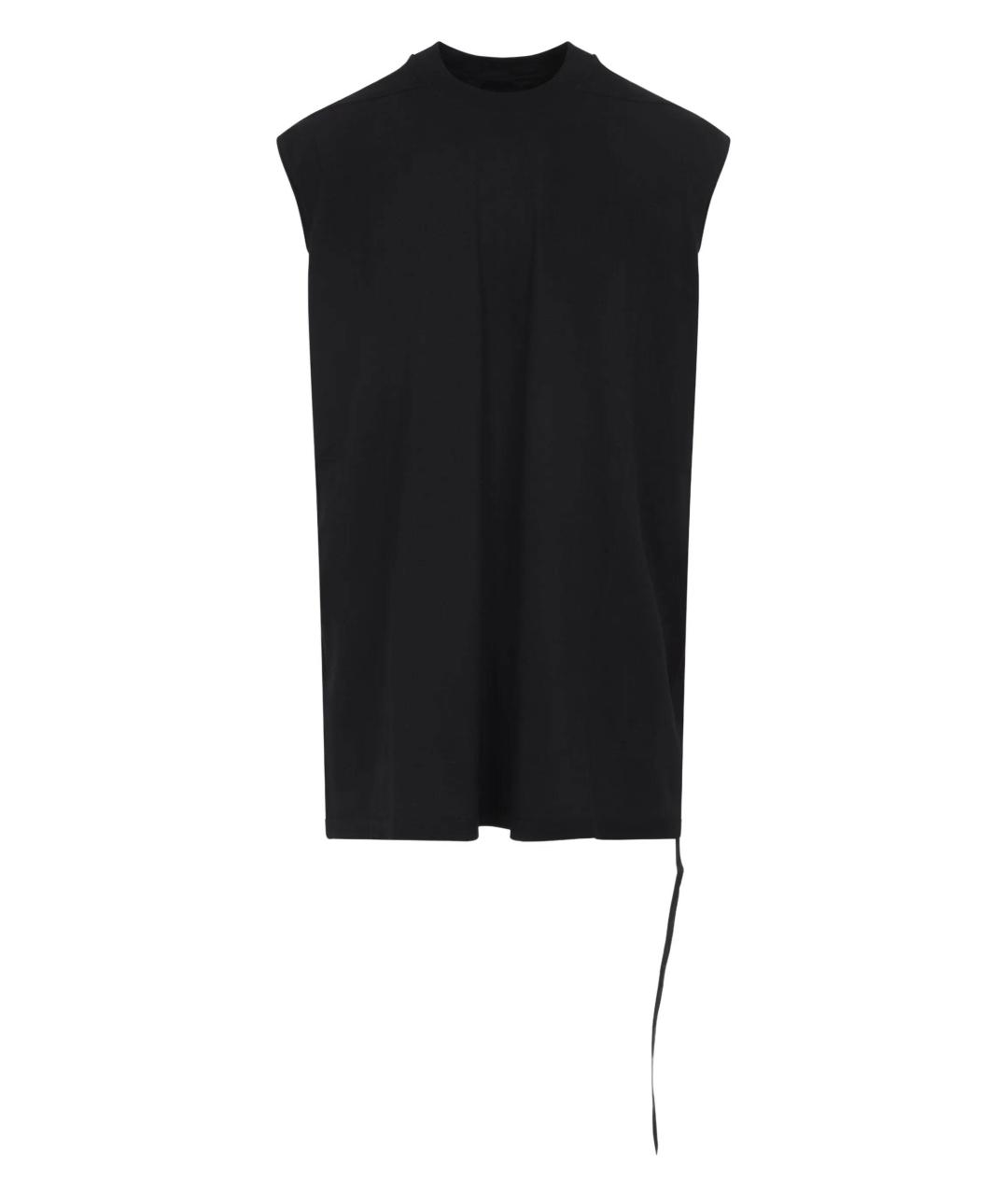 RICK OWENS DRKSHDW Черная хлопковая майка, фото 1