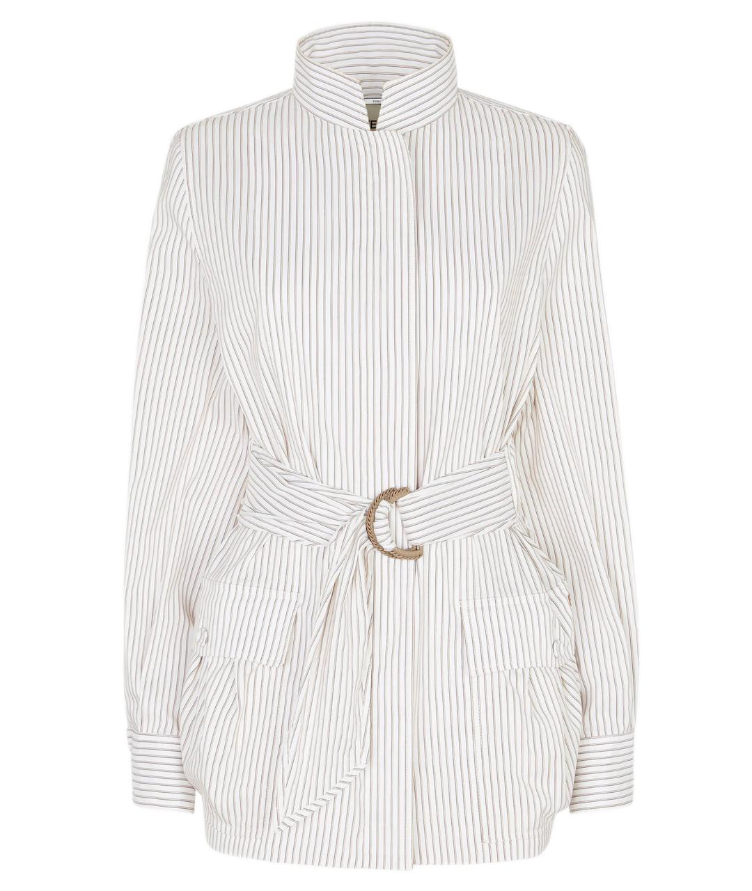 FENDI Мульти хлопковая рубашка, фото 1