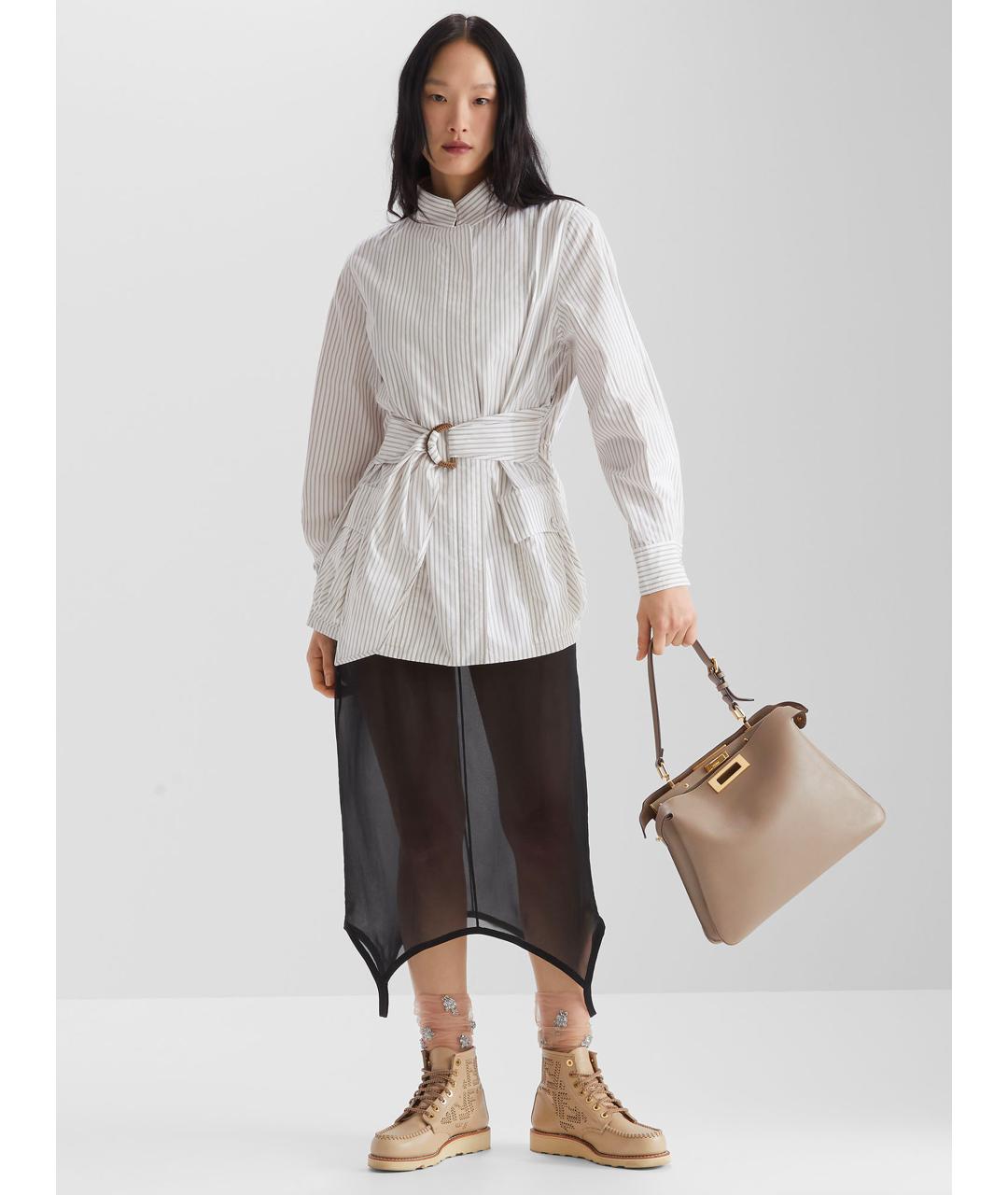 FENDI Мульти хлопковая рубашка, фото 2