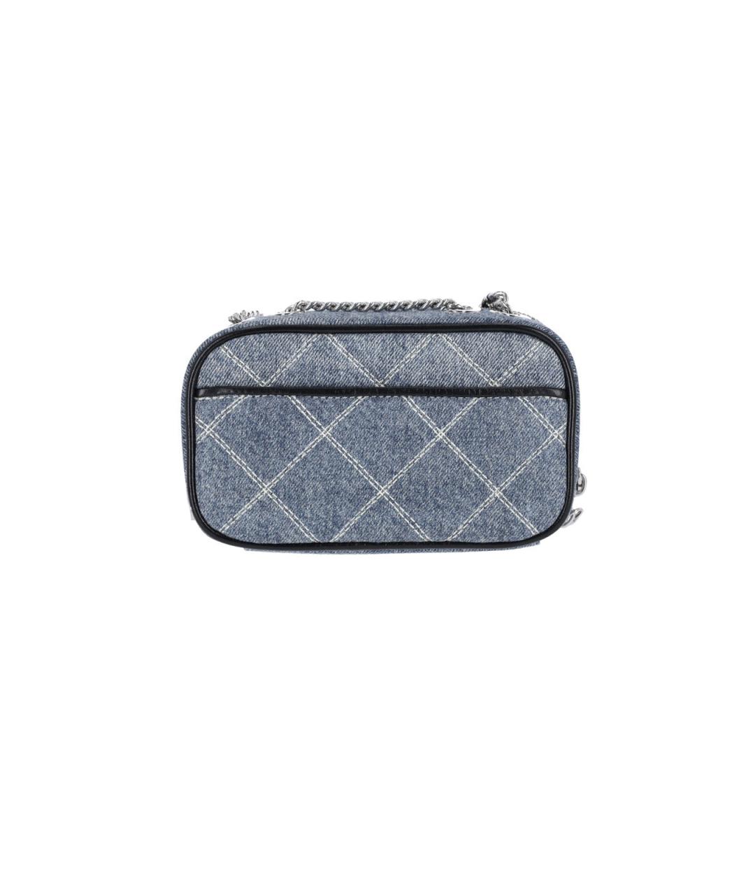 MARC JACOBS Голубая хлопковая сумка через плечо, фото 3