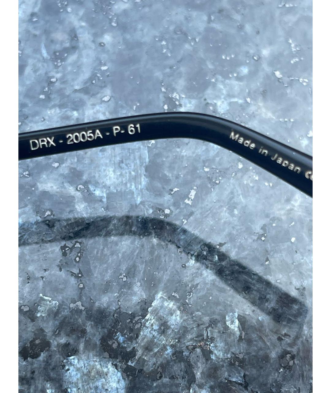 DITA WESTBOUND Черные металлические солнцезащитные очки, фото 5